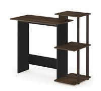 Walplus Furinno Efficient Home Laptop Notebook Computer Desk, Columbia Walnut/brown