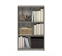 Furinno JAYA 3-Tier Adjustable Shelves Closet Organizer, French Oak | 24.1 x 62.2 x 102.4 cm, Closet Organizers and Storage, Closet Storage for Living Room, Bedroom, Home Office