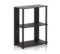 Furinno JAYA Book Shelf, Display Shelf, Open Storage Shelves, Walnut