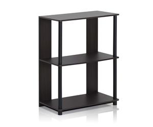 Furinno JAYA Book Shelf, Display Shelf, Open Storage Shelves, Walnut