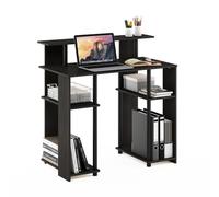 Furinno JAYA Desk, Gaming Desk, Computer Writing Desk, Office Desk, Walnut
