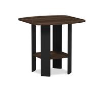 Furinno SIMPLE DESIGN Side Table, End Table, Night Stand, Columbia Walnut