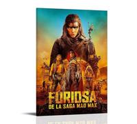 Furiosa A Mad Max Saga Canvas Wall Art Home Posters Are Suitable for Bedroom Dining Room And Living Room Beautiful Artwork Is A Great Gift for FriendsFrame-style08x12inch(20x30cm)