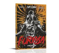 Furiosa:A Mad Max Saga Canvas Wall Art Living Modern Family Bedroom Music Movie Cartoon Poster 16x24inch(40x60cm) Frame-style