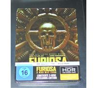 Furiosa: A Mad Max Saga Limited Steelbook 4K Blu Ray + Blu Ray New & OVP