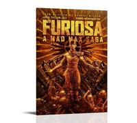 Furiosa:A Mad Max SagaWaterproof Posters Wall Art Posters Waterproof Home Printing Moisture-proof Easy to Install And Fade ResistantFrame-style24x36inch(60x90cm)
