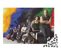 Furious 1000 Piece Wooden Puzzle for Adults & Teens - Difficult Star Jigsaw Game, Relaxing Therapy, Unique Wall Art Decor, Gift Idea 1000pcs (75x50cm)