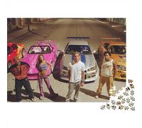 Furious 500 Piece Wooden Puzzle for Adults & Teens - Difficult Star Jigsaw Game, Relaxing Therapy, Unique Wall Art Decor, Gift Idea 500pcs (52x38cm)