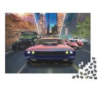 Furious Wooden Puzzle 500 Pieces for Adults - Premium Precision Cut Jigsaw, Difficult Yet Fun, Star Puzzles Christmas/Birthday Gift, Wall Art Decor 500pcs (52x38cm)