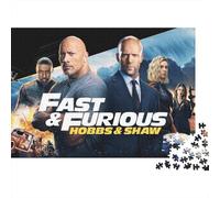 Furious Wooden Puzzle 500 Pieces for Adults - Premium Precision Cut Jigsaw, Difficult Yet Fun, Star Puzzles Christmas/Birthday Gift, Wall Art Decor 500pcs (52x38cm)