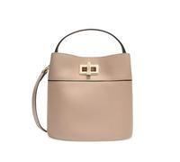 Furla Amelia leather top-handle bucket bag - Neutrals One Size
