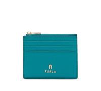 Furla Camelia logo-detail card holder - Blue One Size