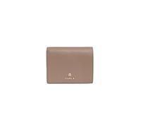 Furla Camelia S Women's Wallet, Leather, Greige, 11 x 9 x 2.5 cm, with Button, Card Holder and Coin Purse