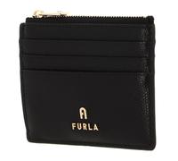FURLA card holder Camelia Zipped Card Case S Nero