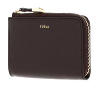 FURLA card holder Vitello Night Goccia Card Case M Espresso