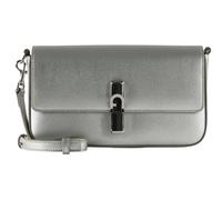 Furla Iride Shoulder bag S Genuine Leather 20 cm silver colored