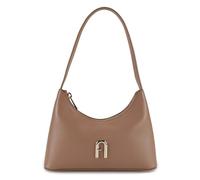 Furla Diamante Shoulder Bag Leather 24 cm brown