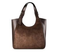 Furla Dora Shopper Bag L Genuine Leather 43 cm brown