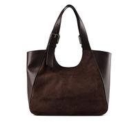 Furla Dora Shoulder Bag M Genuine Leather 38 cm brown