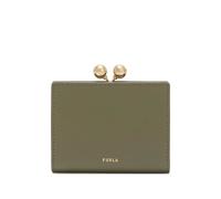 Furla dots-clasp leather coin purse - Green One Size