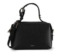 Furla Double Handbag Leather 23 cm black