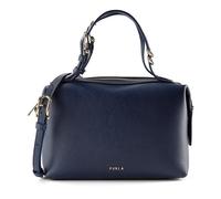Furla Double Handbag Leather 23 cm blue