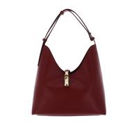 Furla Goccia Shoulder Bag Leather 30 cm red