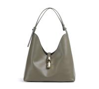 Furla Goccia Shoulder Bag Leather 30 cm green