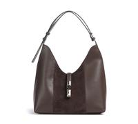 Furla Goccia Shoulder Bag M Genuine Leather 31 cm brown