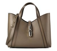 Furla Goccia Shopper Bag S Genuine Leather 28 cm gray
