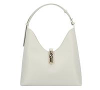 Furla Goccia Shoulder Bag Genuine Leather 30 cm white