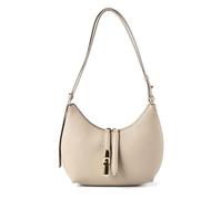 Furla Goccia Shoulder Bag Leather 22 cm beige