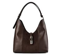 Furla Goccia Shoulder Bag M Genuine Leather 31 cm brown