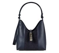 Furla Goccia Shoulder Bag S Genuine Leather 23.5 cm blue