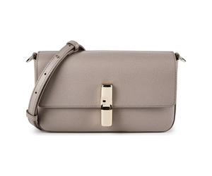 Furla Iride Shoulder bag S Genuine Leather 24 cm gray