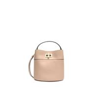 Furla Leather cross body bag Amelia Mini Bucket Bag Cotone G old pink