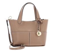 Furla Leather cross body bag handbag Primrose Mini Tote Bag Toffee light brown