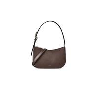 Furla Leather cross body bag Sara Shoulder Bag Toni Cioccolato dark brown | 23.5 x 16 x 3 cm, removable shoulder strap, zip closure, inner pocket, 100% leather