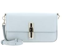 Furla Leather cross body bag shoulder bag Iride Crossbody Bag Nebbia Gray blue-grey