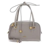 Furla Leather handbag cross body bag Poppy Mini Dome Bag Stone Gray light grey