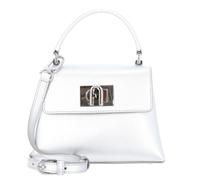 Furla Leather handbag evening bag 1927 Mini Top Handle Bag Color Silver silver-coloured