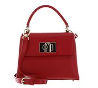 Furla Leather handbag evening bag 1927 Mini Top Handle Bag Ruby red