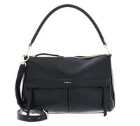 Furla Leather shoulder bag cross body bag Isadora Top Handle Bag Nero black