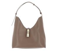 Furla Leather shoulder bag Goccia Hobo Bag Muddy Gray taupe