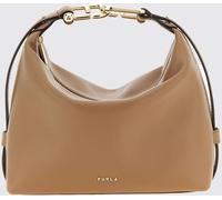 Furla Tonie Shoulder Bag Leather 22 cm brown