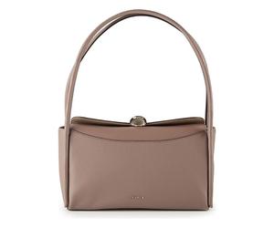 Furla Nicole Shoulder Bag M Leather 29 cm gray