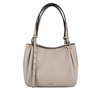 Furla Nuvola Shoulder Bag M Genuine Leather 25 cm gray