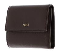 FURLA purse Vitello Night Goccia Compact Wallet M Espresso