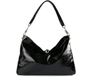 Furla Sfera Soft Shoulder Bag 37 cm black