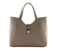 FURLA shopper bag Goccia Hobo XL Stucco Gray + Mauve